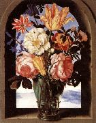 BOSSCHAERT, Ambrosius the Elder Bouquet of Flowers Spain oil painting reproduction